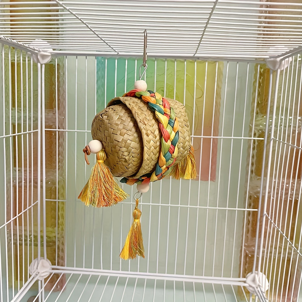 Pet Bird Toys Strings Parrot Bite Toys Birds Cage Accessories Hamster Chew Toy