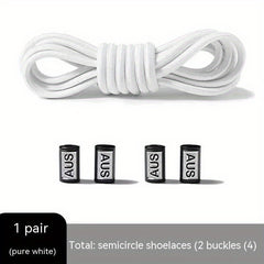 No Tie Shoelaces 39 4IN Elastic - Fits All Adults & Kids