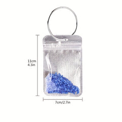 50pcs Ziplock Bags 5D DIY Rhinestones Painting Tools Self Adhesive Bags