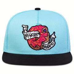 Men's Donut Pattern Casual Baseball Cap Hip Hop Sunscreen Hat