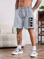 Men's Comfy Drawstring Shorts for Daily Leisure Outdoors