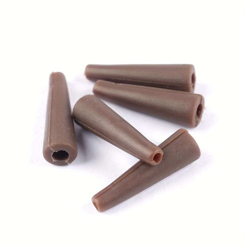 60pcs Silicone Hook Line Stopper Sleeves Carp Fishing Accessories