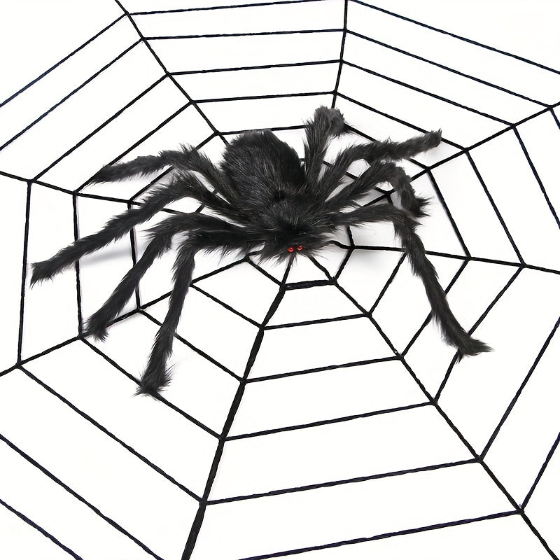 Plush Spider Halloween Party Decorations Room Prank Simulation Plush Spider