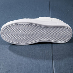Solid Flat Sports Sneakers Slip-resistant Outdoor Skateboarding Shoes