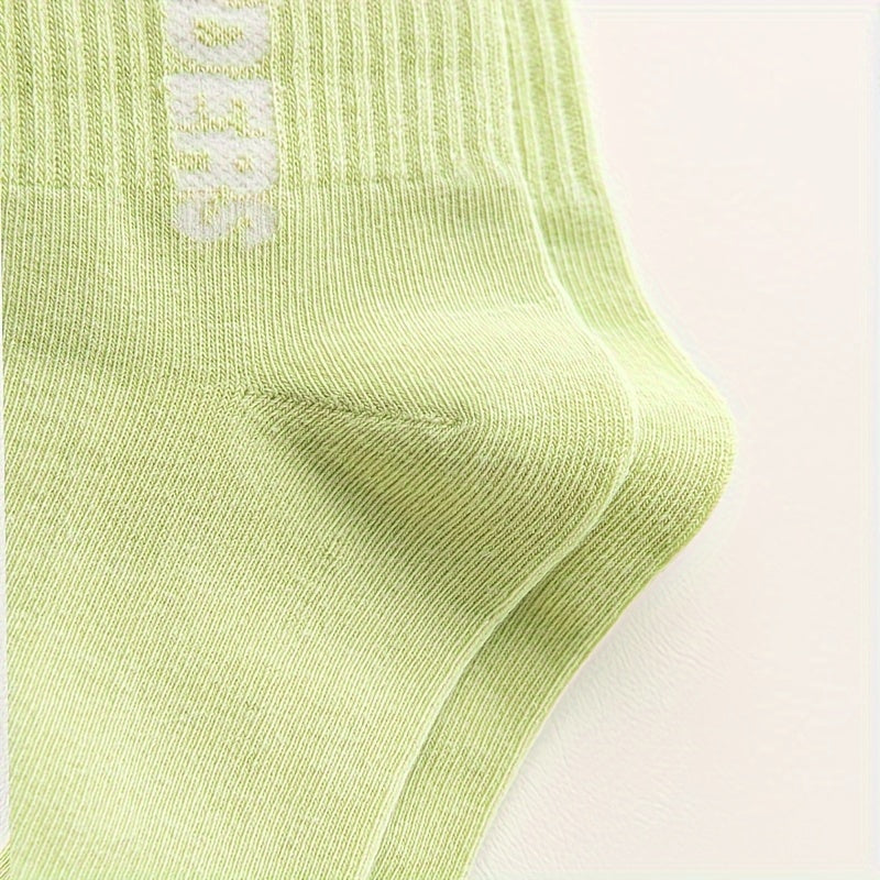 5 Pairs Kids Hiking Socks Outdoor Sports Socks, Ages 8-12