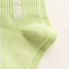 5 Pairs Kids Hiking Socks Outdoor Sports Socks, Ages 8-12