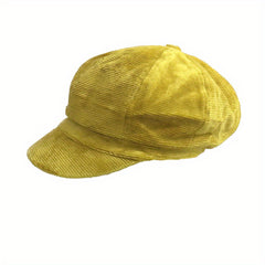 British Octagonal Hat Retro Peaked Hat For Girls