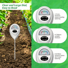 1pc Soil Moisture Meter for Plant Care Monitoring