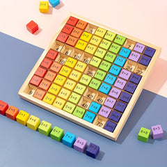 Wooden Multiplication Table Math Toy for Children