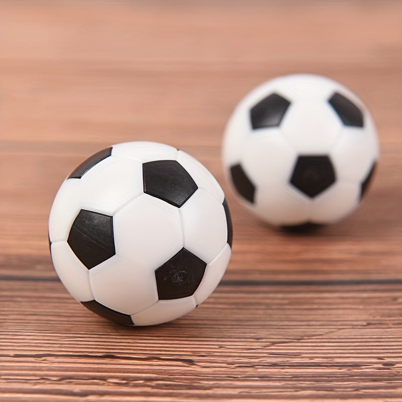 2pcs 32mm Plastic Soccer Ball Table Soccer Footballs Gift
