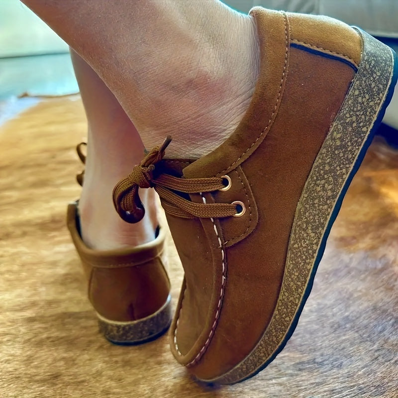 Non Slip Lace Up Skate Shoes for Women