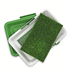 Reusable Dog Grass Pad Pet Training Lawn Artificial Grass Mat