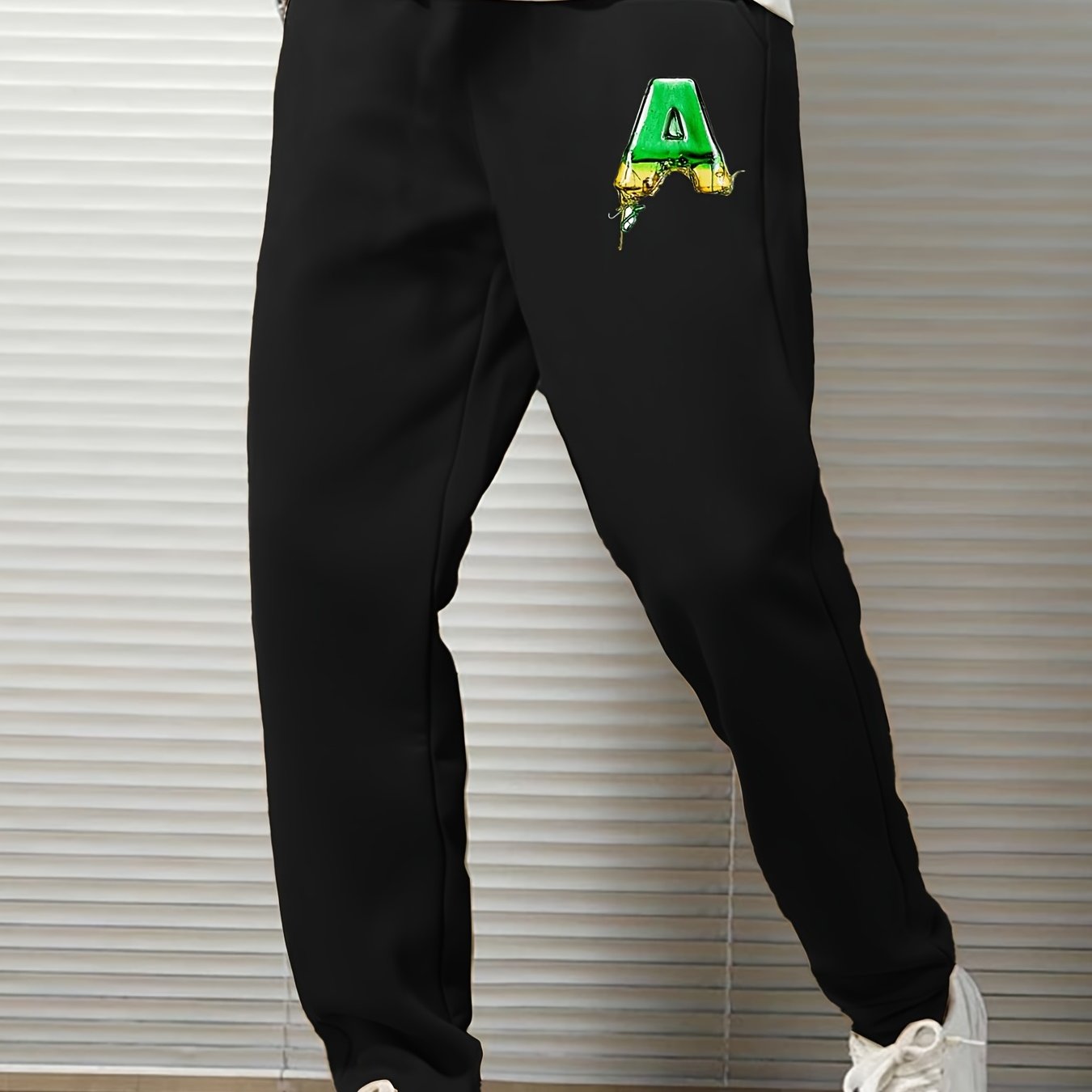 Men's Casual Cartoon Print Jogger Pants