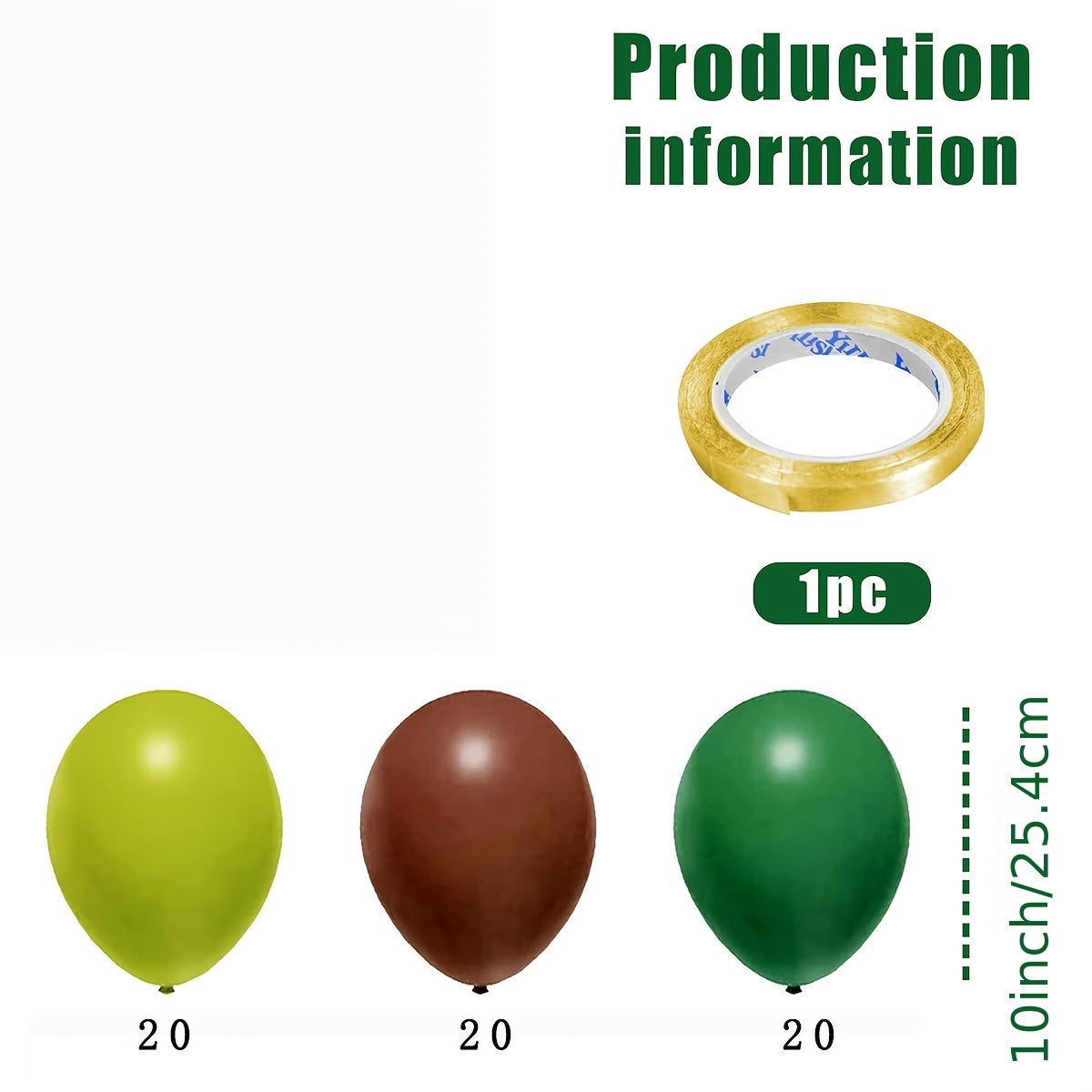 Forest Theme Balloon Garland Arch Kit, Party & Wedding Decoration