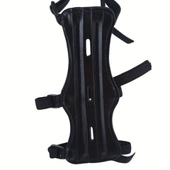 Archery Arm Guard Forearm Protector Adjustable 3 Strap