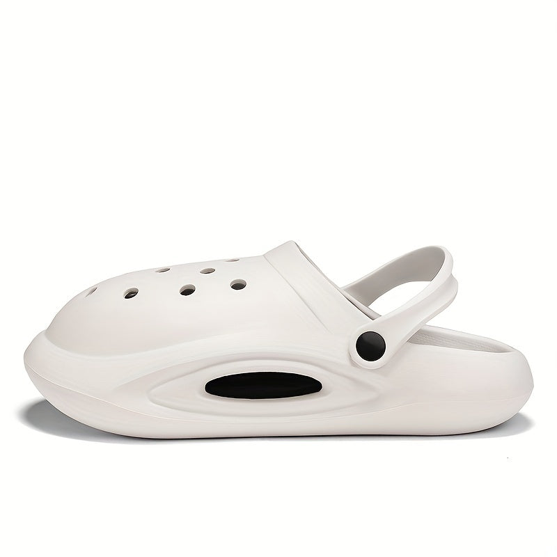 Men's Lightweight Comfy Clogs Hollow Out Non Slip Garden Shoes