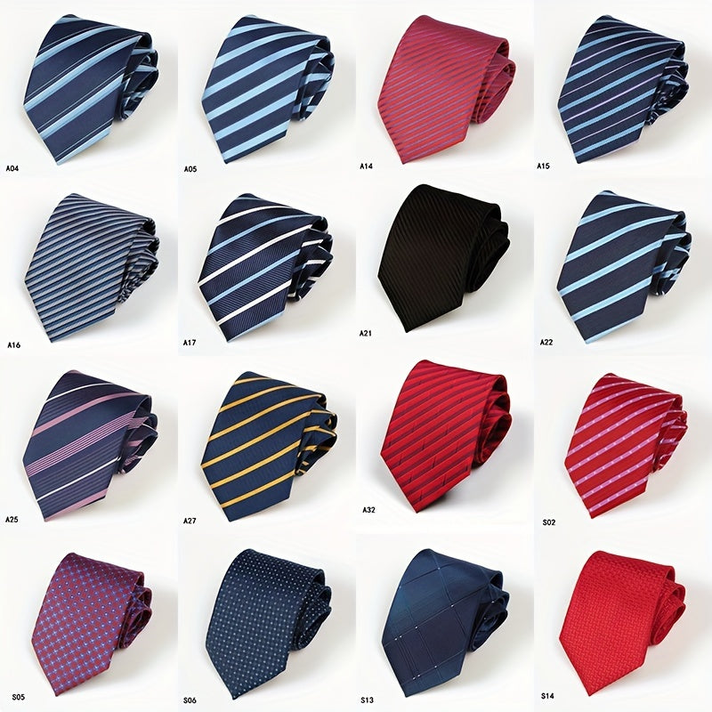Business Party Men's High end Striped Tie Classic Tie Wedding