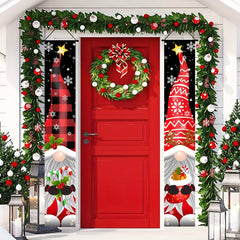 Christmas Porch Couplet Banner Decoration Welcome Banner