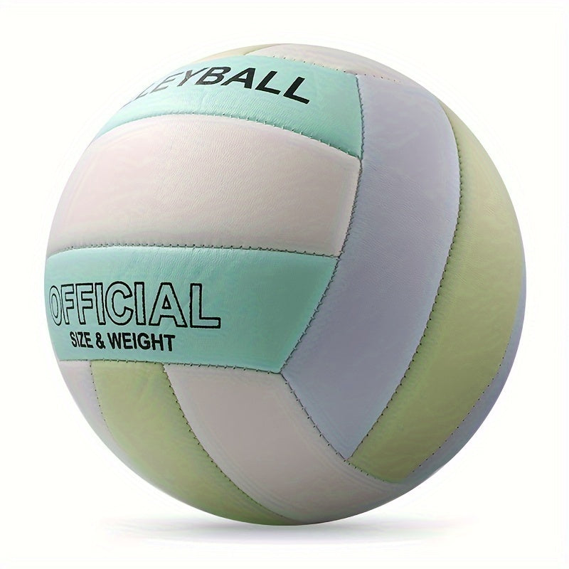 Durable PVC Volleyball Standard Size 5 For Team Exercise Indoor Outdoor Training