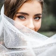 French Bridal Veil Cathedral Length Wedding Veil 299 Blonde