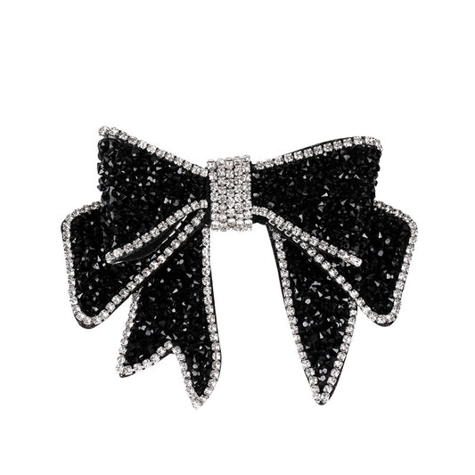 Vintage Rhinestone Hair Clip Barrette Hairpin
