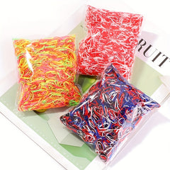 500pcs Mini Elastic Hair Ties for Baby Girls