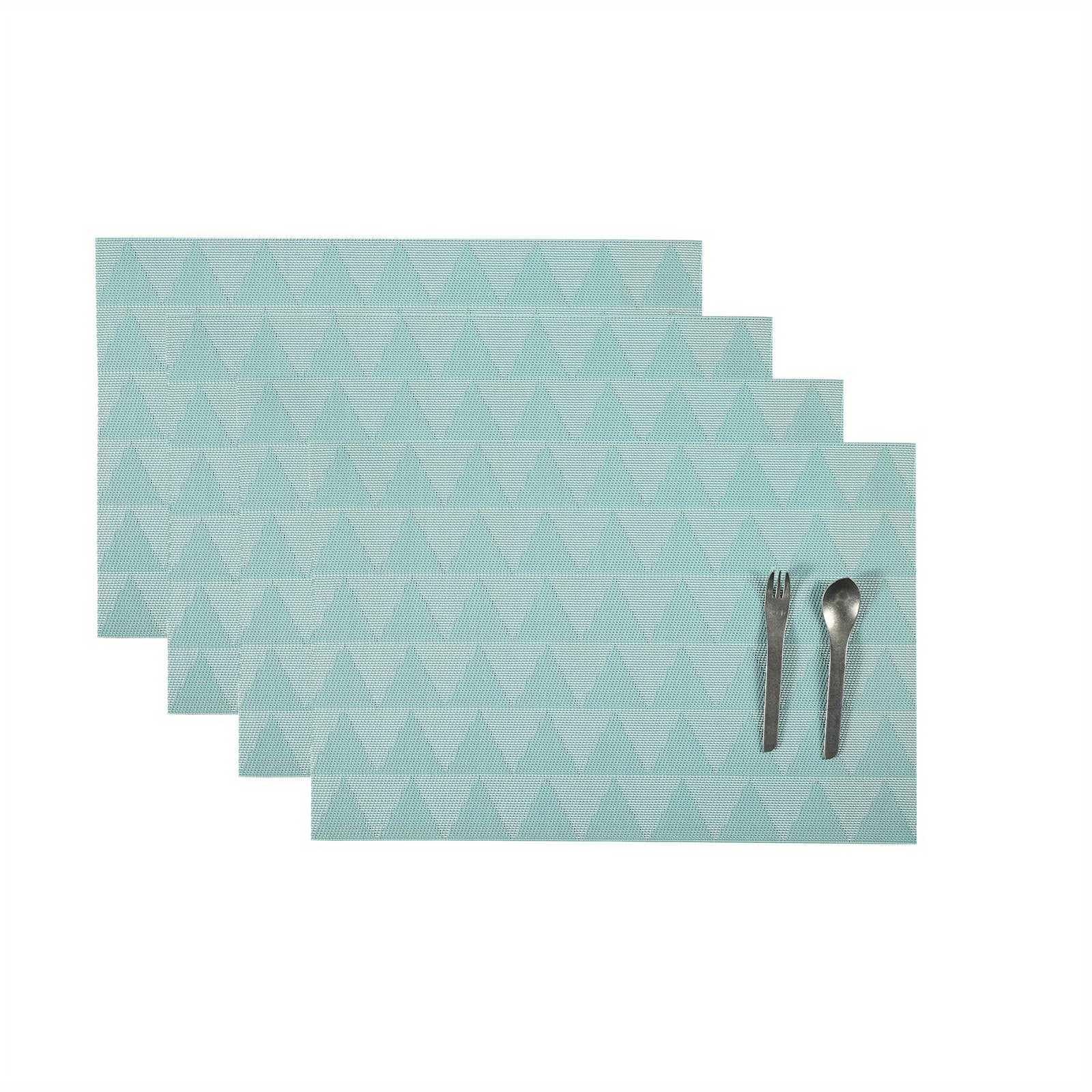 Plastic Placemats Heat Insulation Place Mats for Kitchen Table
