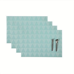 Plastic Placemats Heat Insulation Place Mats for Kitchen Table