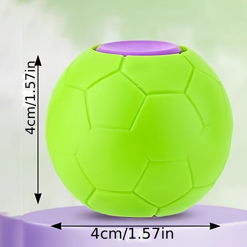 Gravity Radish Decompression Ball Spinning Football Keychain Car Pendant