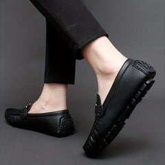 Men's Slip On Loafers Smart Casual Dress Up Shoes