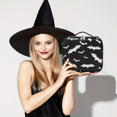 Bat Makeup Bag Travel Makeup Bag Bat Cosmetic Bag Portable Gothic Makeup Bag