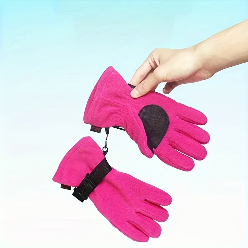 Winter Cycling Gloves Windproof Insulated Full Finger Sports Gloves