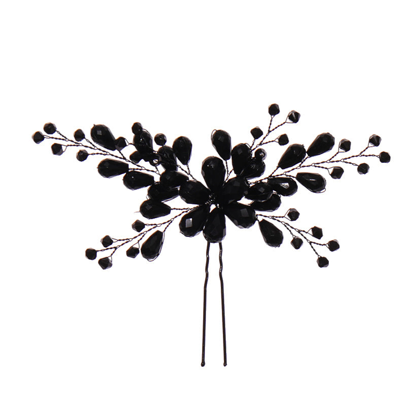 Vintage Baroque Hairpin Tiara Wedding Hair Jewelry