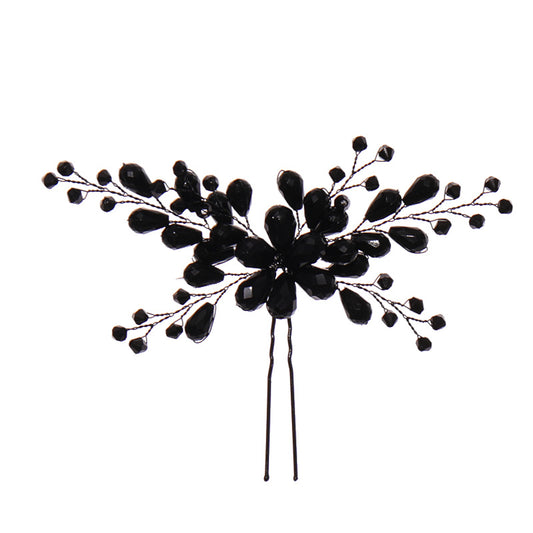 Vintage Baroque Hairpin Tiara Wedding Hair Jewelry