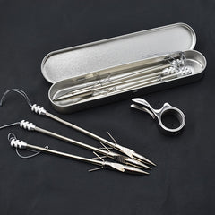6pcs Fishing Arrow For Slingshot Stainless Steel Arrow Outdoor