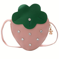 Cute Strawberry Crossbody Bag for Girls