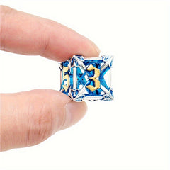 7pcs Hollow Metal Vintage Dice Set for RPG Halloween Party Desktop Game