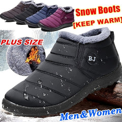 Men's Warm Hiking Boots for Winter Outdoor Activities