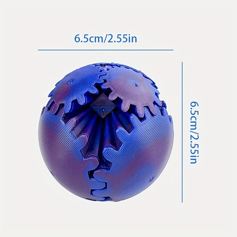 3D Rotating Teeth Ball Desktop Toy for Parties & Home Decor