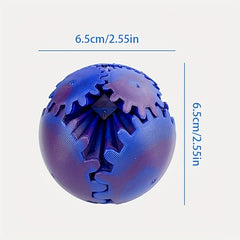 3D Rotating Teeth Ball Desktop Toy for Parties & Home Decor