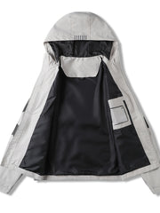 Men's Hooded Raincoat Lightweight Waterproof Outdoor Jacket