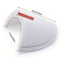 4 Pairs Sewing Foam Pads For Blazer Suit Coat - 15mm Thickness