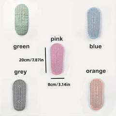 Yoga Grip Bottom Socks Breathable Toe Split Pilates Socks Non Slip Cushion