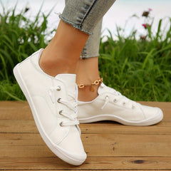 Women's Lightweight Lace-Up Casual Sneakers