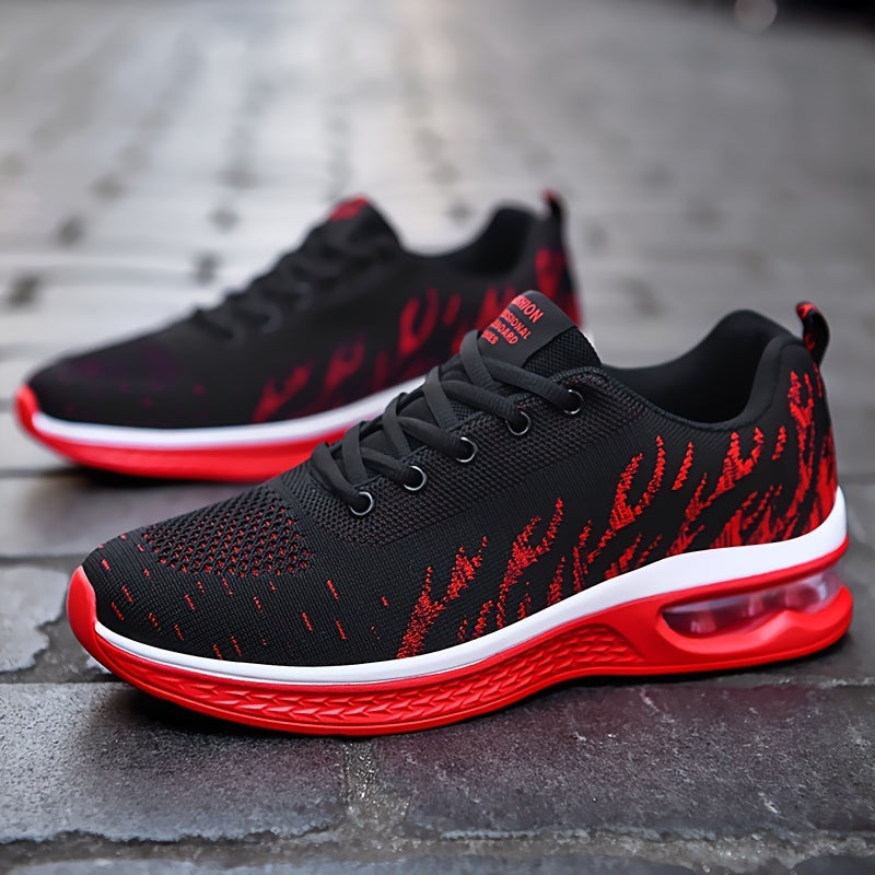 Men's Air Cushion Running Sneakers Non Slip Breathable Shoes