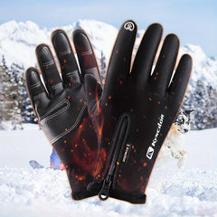 Winter Sports Velvet Warm Gloves Touch Screen Coldproof Ski Cycling Outdoor Glov