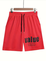Men's Comfy Active Shorts Quick Drying for Gym Workout