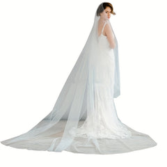 Bridal Wedding Veil 3 Meters 1 Tier - Photo Studio Yarn