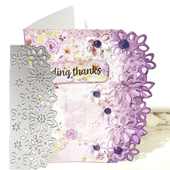 Lace Edge Metal Cutting Dies Scrapbooking Paper Craft Mould Blade Punch Stencils