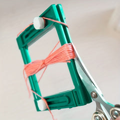 Adjustable Tassel Maker Square Tool DIY Hand Knitting